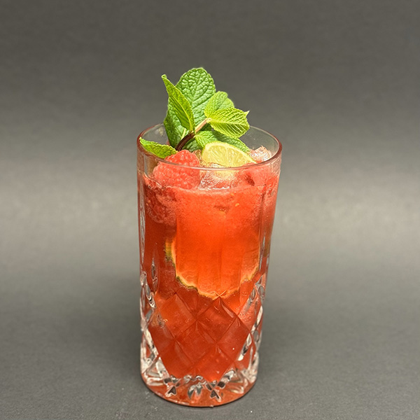 Hauslimonade-Himbeere-Limette